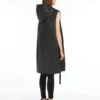 Waterafstotend canvas vest, zwart
