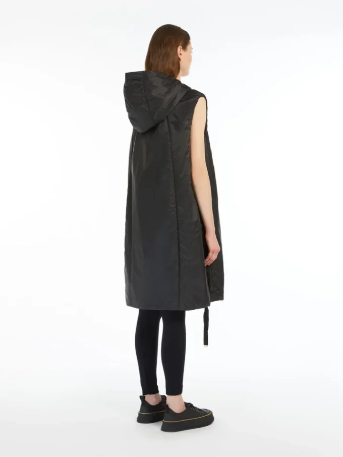 Waterafstotend canvas vest, zwart