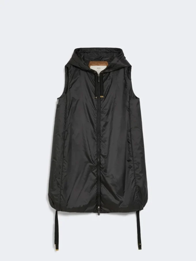 Waterafstotend canvas vest, zwart