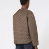Waterafstotend gewatteerd canvas jack, hazelnootbruin Waterafstotend gewatteerd canvas jack, hazelnootbruin