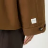 Waterafstotend twill jasje, tabak