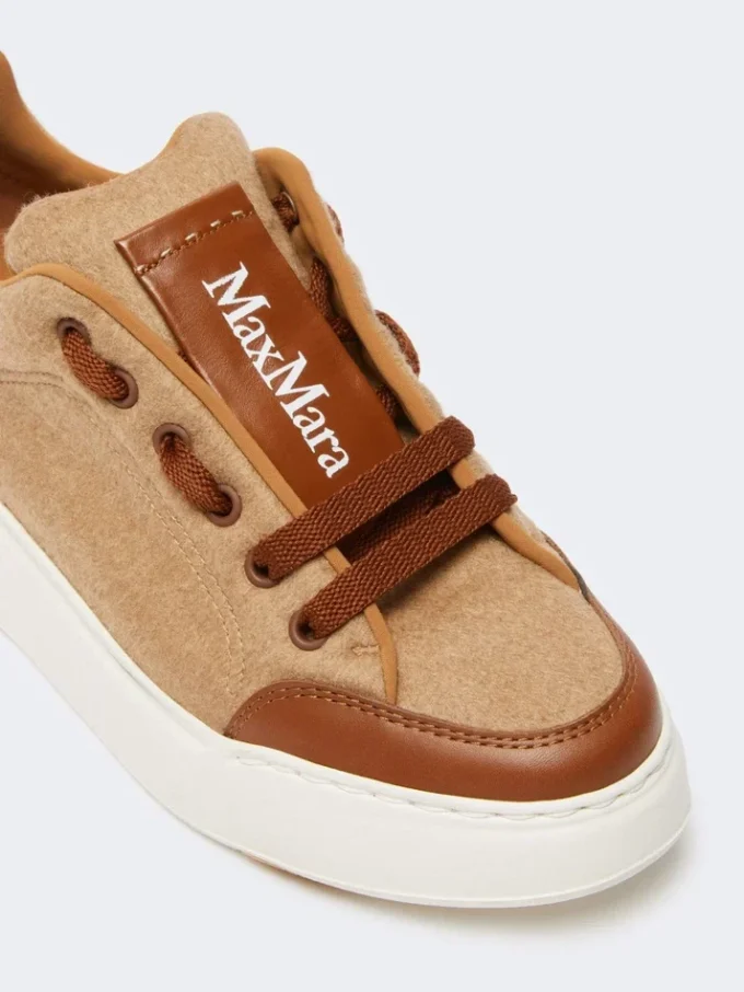 Waterafstotende camel sneakers, camel Waterafstotende camel sneakers, camel