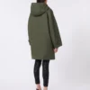 Waterafstotende canvas parka, kaki Waterafstotende canvas parka, kaki