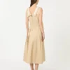 Waterafstotende gabardine jurk, beige Waterafstotende gabardine jurk, beige