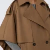 Waterafstotende gabardine mantel, koloniale Waterafstotende gabardine mantel, koloniale
