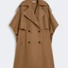 Waterafstotende gabardine mantel, koloniale Waterafstotende gabardine mantel, koloniale