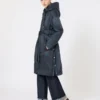 Waterafstotende, gewatteerde parka van canvas, middernachtblauw Waterafstotende, gewatteerde parka van canvas, middernachtblauw