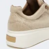 Waterafstotende kasjmier sneakers, beige Waterafstotende kasjmier sneakers, beige