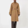 Waterafstotende trenchcoat van katoenmix, bruin Waterafstotende trenchcoat van katoenmix, bruin