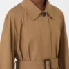 Waterafstotende trenchcoat van katoenmix, bruin Waterafstotende trenchcoat van katoenmix, bruin