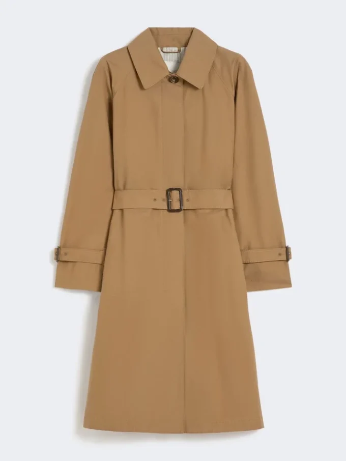 Waterafstotende trenchcoat van katoenmix, bruin Waterafstotende trenchcoat van katoenmix, bruin