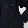 Waterafstotende trenchcoat van wollen gabardine, ultramarijnblauw Waterafstotende trenchcoat van wollen gabardine, ultramarijnblauw