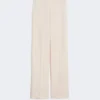 Wollen crêpe broek, roze Wollen crêpe broek, roze