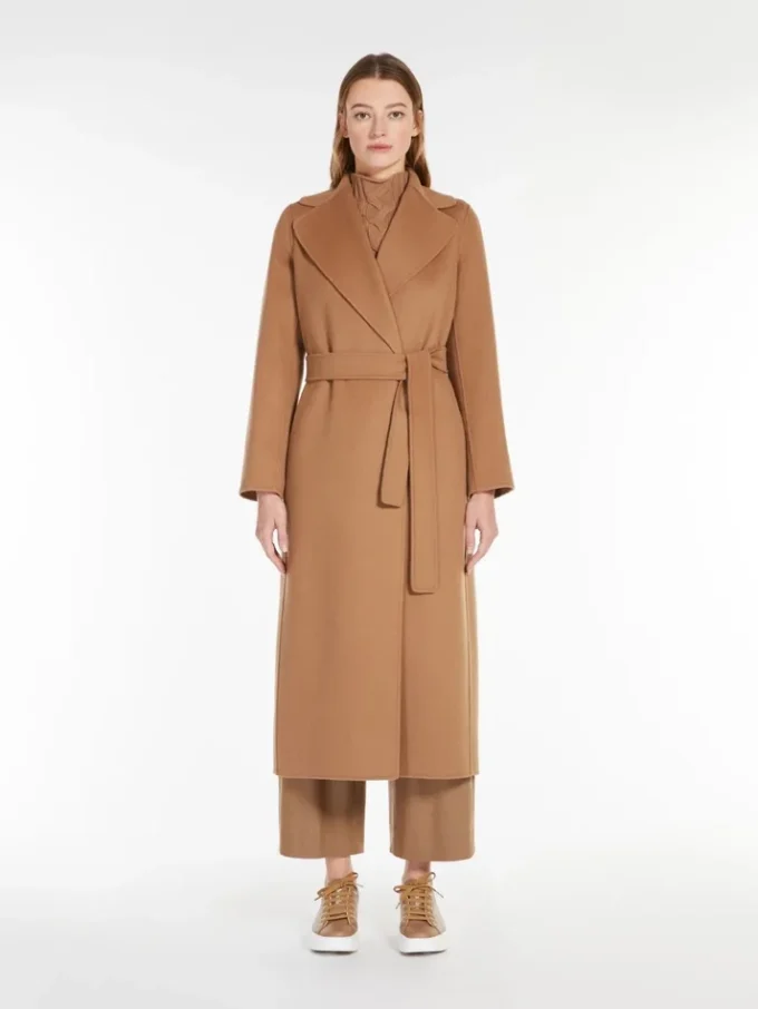 Wollen drap-wikkeljas, camel Wollen drap-wikkeljas, camel