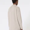 Wollen en kasjmier vest, beige Wollen en kasjmier vest, beige