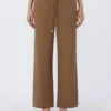 Wollen gabardine broek, camel Wollen gabardine broek, camel