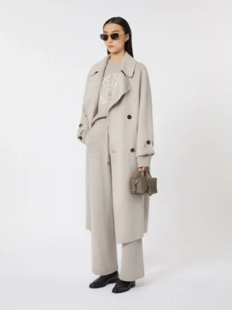 Wollen jas, beige