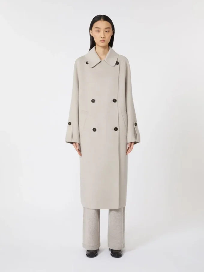 Wollen jas, beige Wollen jas, beige
