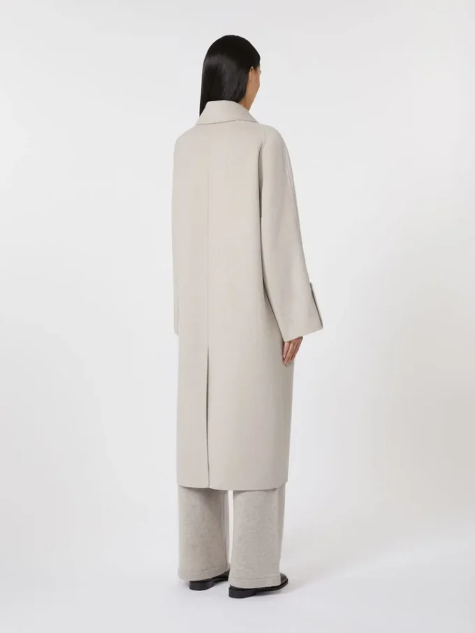 Wollen jas, beige Wollen jas, beige