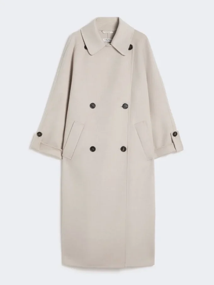 Wollen jas, beige Wollen jas, beige