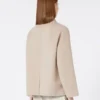 Wollen jasje van broadcloth, beige-roze Wollen jasje van broadcloth, beige-roze