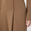 Wollen jersey broek, tabak