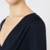 Wollen jersey top, ultramarijn Wollen jersey top, ultramarijn