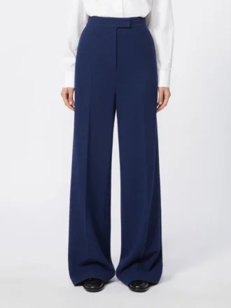 Wollen piquebroek, china blue Wollen piquebroek, china blue