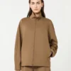Zacht scuba jersey jasje, bruin Zacht scuba jersey jasje, bruin