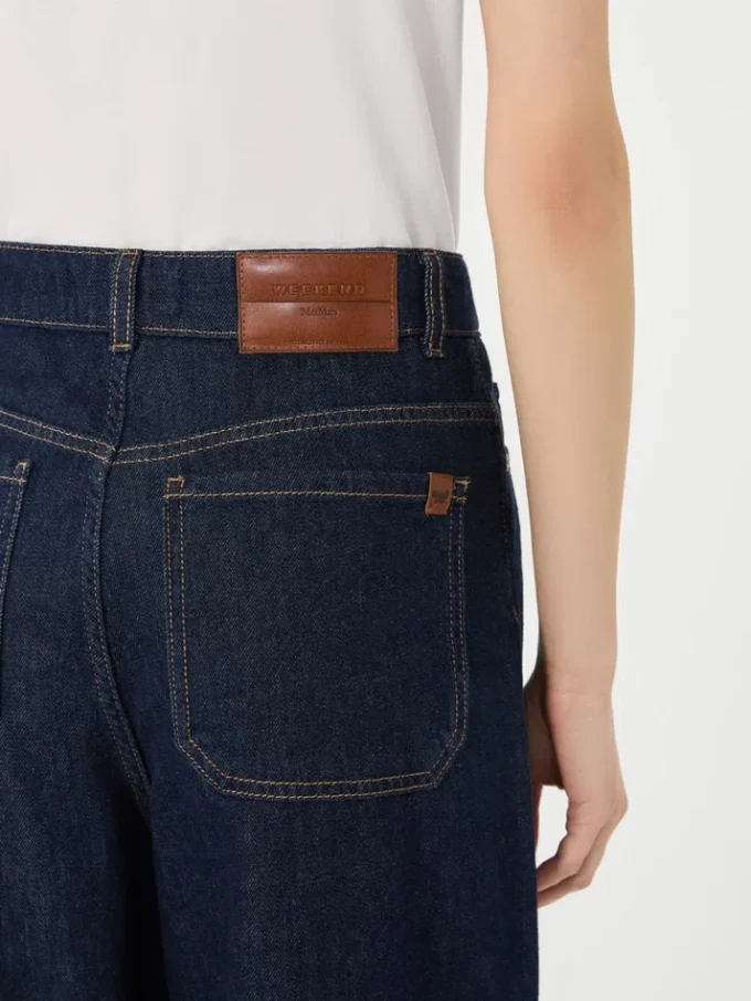 Zachte katoenen denim jeans, marineblauw Zachte katoenen denim jeans, marineblauw
