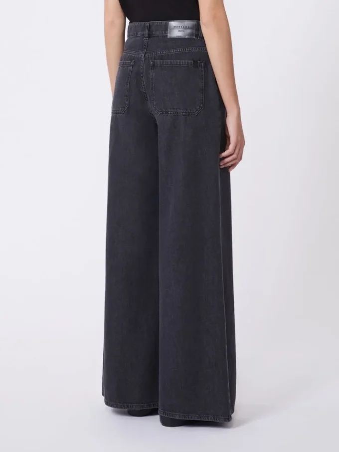 Zachte katoenen denim jeans, zwart Zachte katoenen denim jeans, zwart
