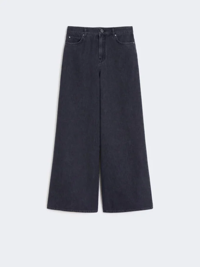 Zachte katoenen denim jeans, zwart Zachte katoenen denim jeans, zwart