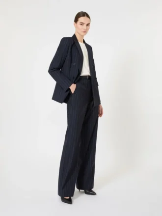 Zijden blouse met ronde hals, zijde