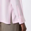 Zijden charmeuse blouse, roze Zijden charmeuse blouse, roze