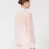 Zijden organza overhemd, roze Zijden organza overhemd, roze