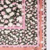 Zijden twill foulard met patroon, roze Zijden twill foulard met patroon, roze